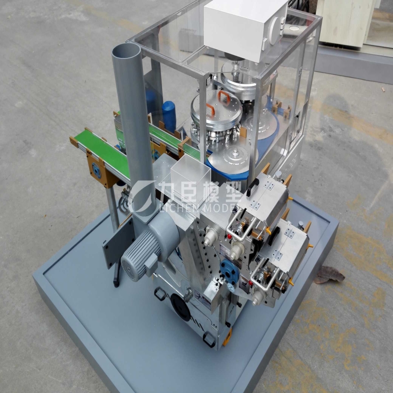一体式注塑机模型